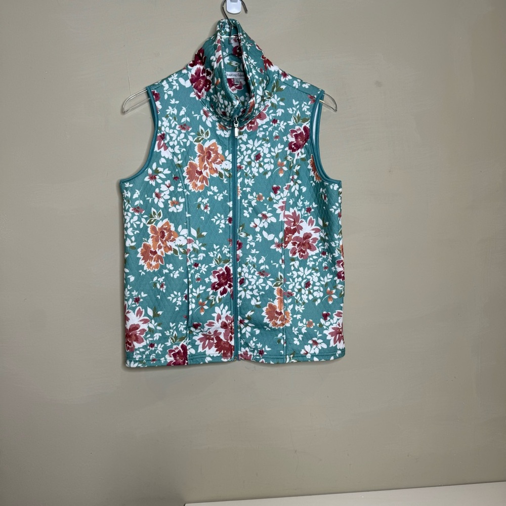 HASTINGS & SMITH Size S SNOWFLAKE FLEECE ZIP